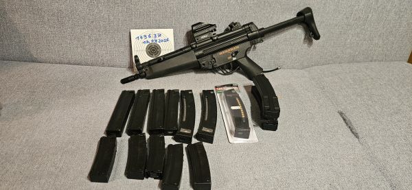 UPDATE!!! Mp5 Hpa Wolverine inferno gen2 Engine, spatan control board, 13 Magazine, Reddot