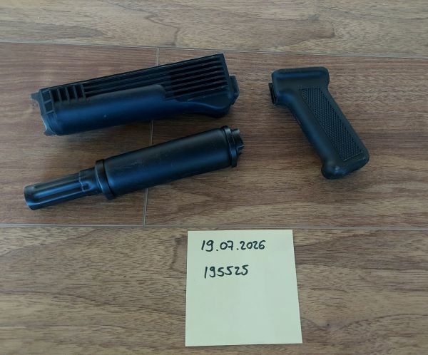 Orginal Realsteel russische Izhmash Teile für Ak74m/105 etc... (Black Polymer)