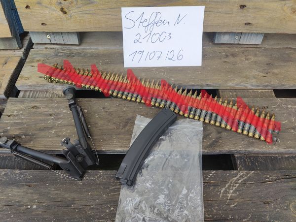 Mun.Gurt, Zweibein u. MP5 AEG Mag