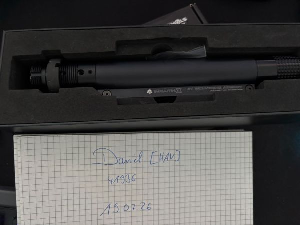 Wolverine Airsoft Wraith X Milspec MTW inkl. Stock und Flasche