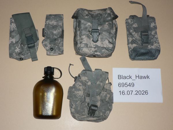 Molle Pouches / Taschen in UCP - Mag, IFAK, Canteen