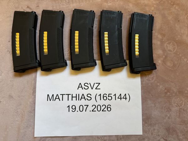 PTS Enhanced Polymer Magazine (EPM) 150 Schuss Black Midcap