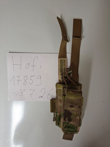 Warrior Assault System - Open M4 & 9mm Mag Pouch - Multicam