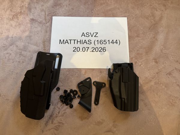 Safariland 7395 ALS G17/G22 + QLS2 Set – Komplettpaket inkl. Gratis-Holster