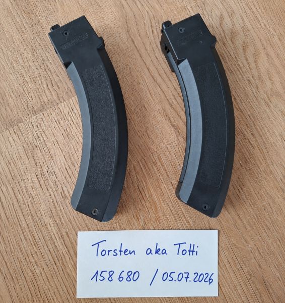 2x SSQ-22 Gas Magazin NEUWERTIG, Setpreis