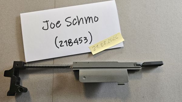 G36 AEG Verschlussträger + Bodenstück m. Schließfeder