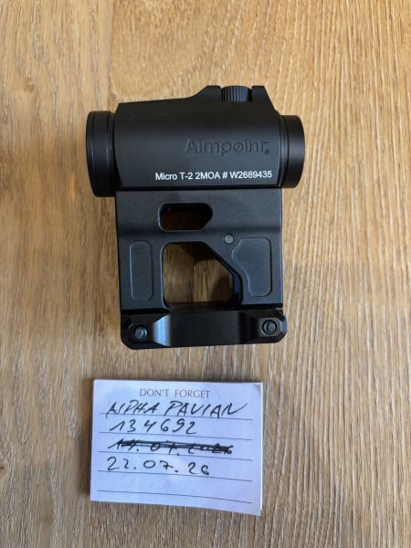 Evo Gear aimpoint t2 