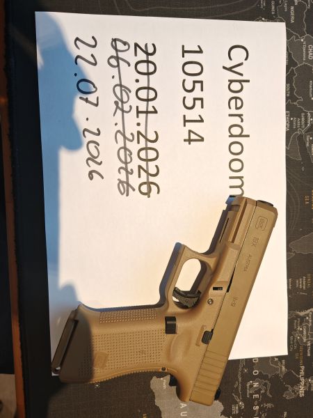 Glock G19x VFC mit 2 Magazinen
