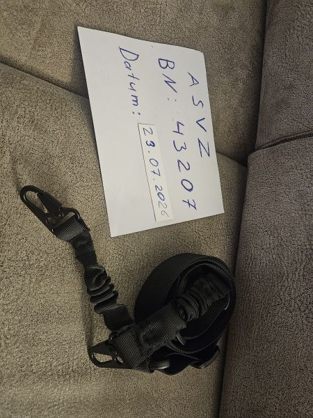 2 Punkt Sling schwarz