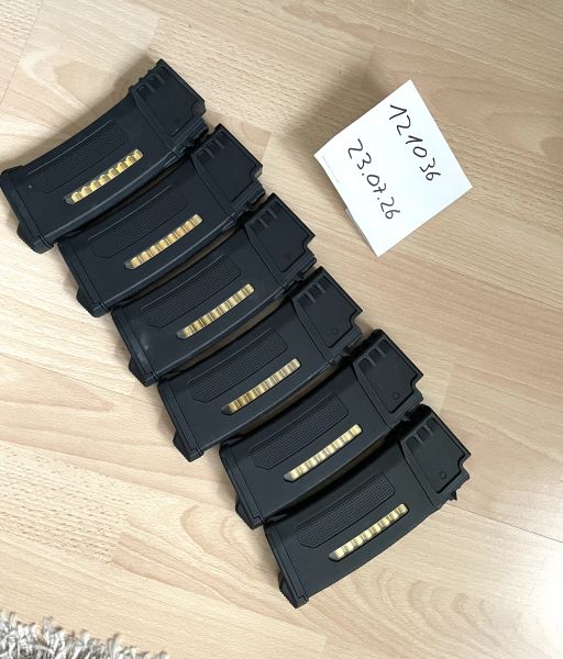 PTS EPM Magazine G36 120Schuss 6Stück 