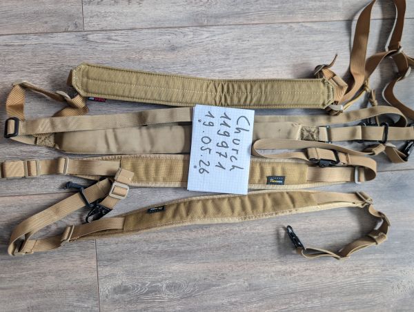 Diverse 2 Point Slings in Tan/Coyote