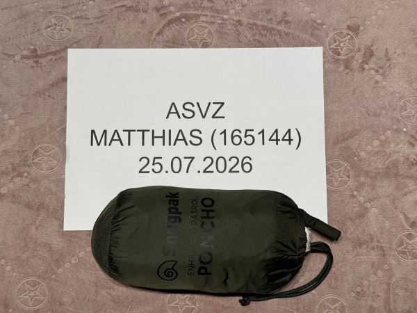 Snugpak Enhanced Patrol Poncho, olive