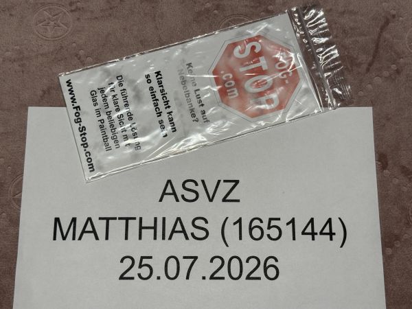 Fog Stop Anti-Beschlag-Folie XL 80x200mm, OVP