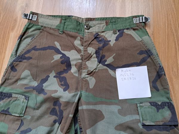 Combat Pants Woodland, Bund verstellbar, ca. Größe 30/30