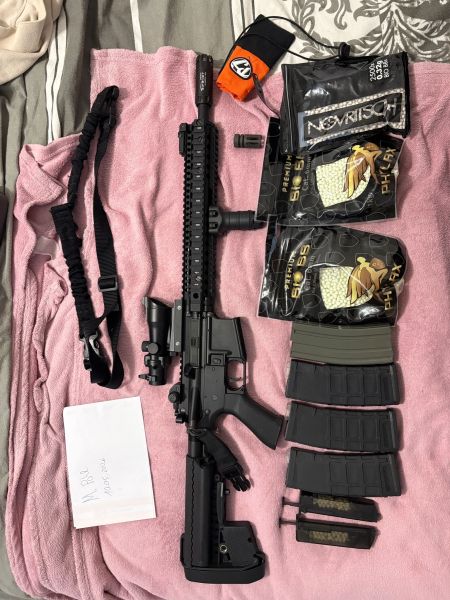 Bolt X Phylax DD Block II, (S)AEG, Schwarz upgraded Version