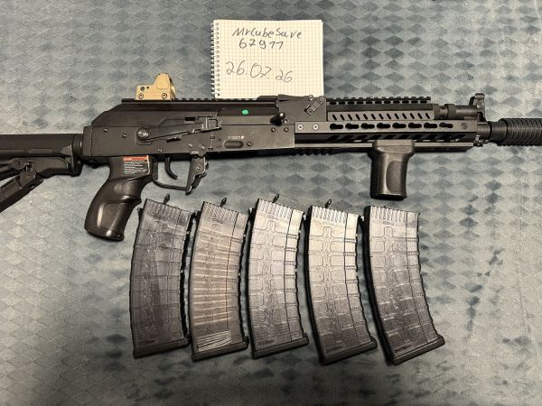 G&G Rk47 mit mit Gate Titan & Tuningteilen + 5 G&G Magazinen