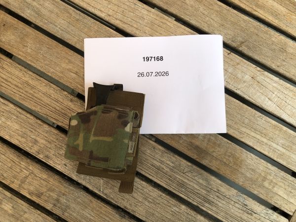 WAS Universal Pistol Holster - Multicam u. TT Adapter