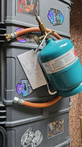1kg Propan Gas Flasche wiederbefüllbar