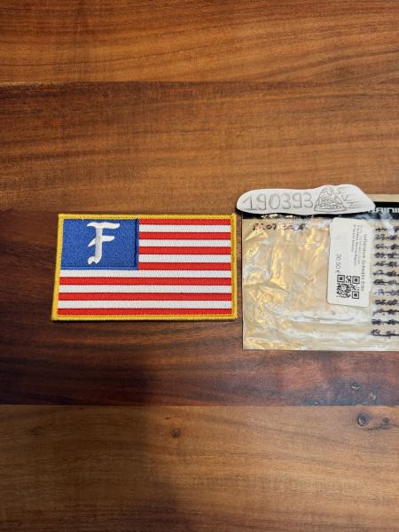Forward Observations Group „F“ US Flag Large 3x5 Patch Stick Neu FOG
