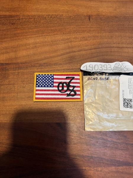 O7S One 7 Six US Flag Stick Patch Neu FOG