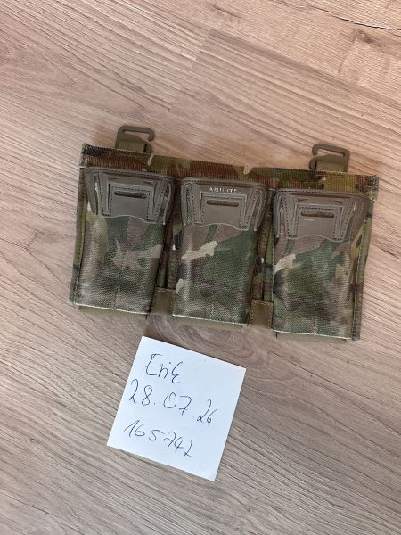 Agilite Pincer Placard Triple M4 Mag Multicam 