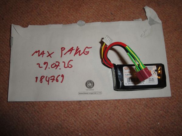 11.1 V Lipo Akku 1200mah