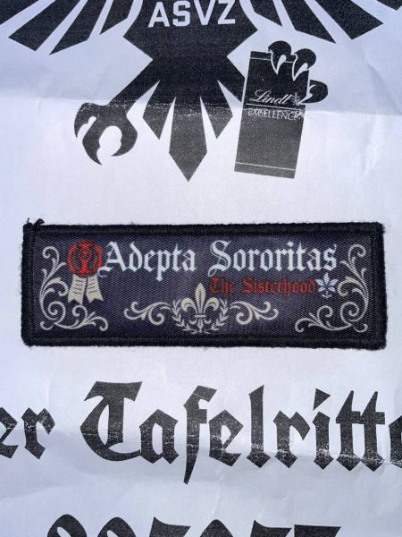 Adepta Sororitas Velcro Patch Warhammer Sisters of Battle Klett Aufnäher