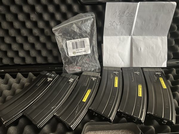 6 VFC 416 GBB Magazine + Ersatzcaps