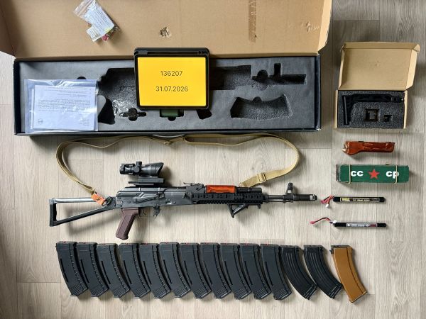 E&L AKS-74 Gen.2 S-AEG | GATE TITAN V3 | 14 Magazine | Tuning | Top Zustand