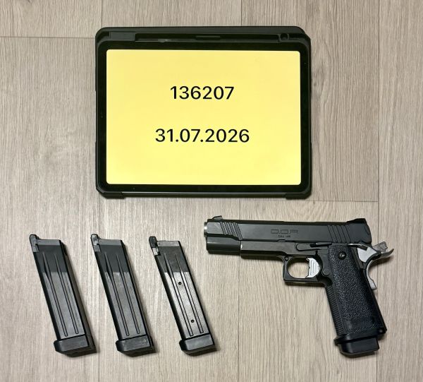 Tokyo Marui Hi-Capa 5.1 D.O.R. GBB  4 Magazine