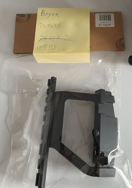 AK QD Side Mount (Seitenmontage für AKs & SVD) mit 134mm Rail für Visiere