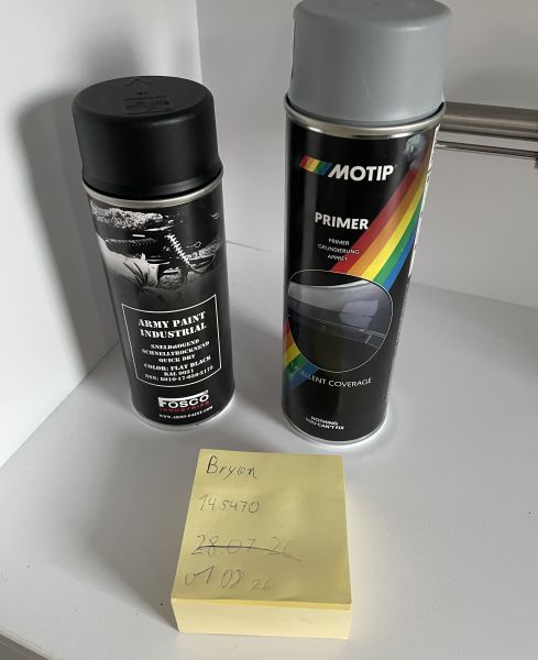 Paintjob Primer & Schwarz