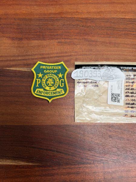 Privateer Group DOR-E Agent Patch FOG Neu Rare