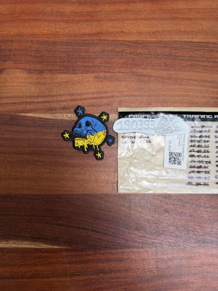 Northernprovisions „Ukraine Skull“ Patch FOG Rare Neu