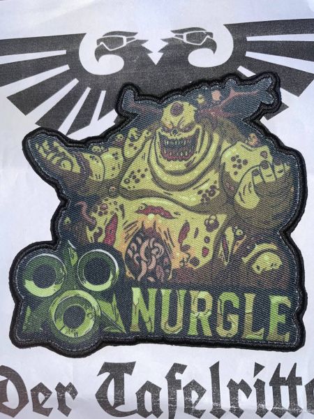 Warhammer Nurgle Chaos God Velcro Patch