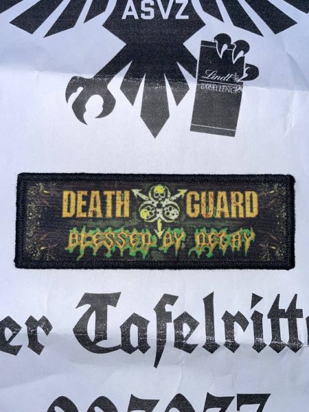 Death Guard Plague Marines Velcro Patch Chaos Space Marines Klett Aufnäher