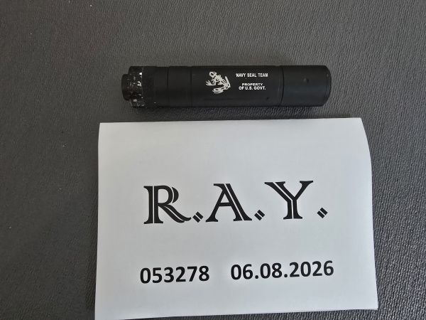 Navy Seals Schalldämpfer Attrappe