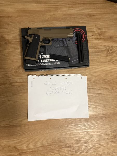 Cyma CM128 Tan AEP – voll funktionsfähig inkl. Zubehör