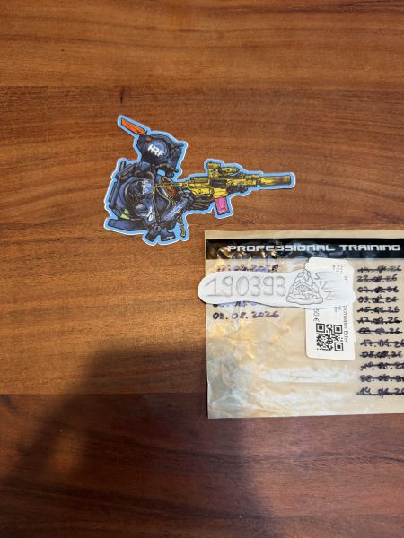HRF Chappie Slap Neu FOG Sticker