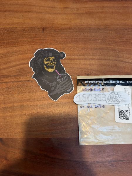 GraveSolution x Wastelandkooks „MISFORTUNE“ Slap Sticker Neu FOG