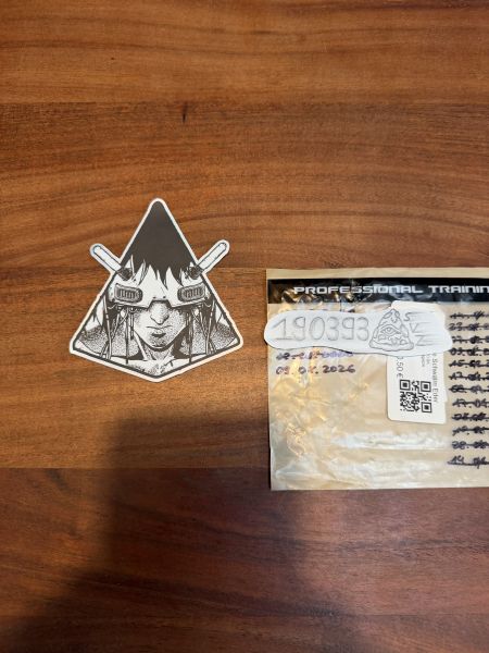 Whitephosphor „GHOST“ Slap Neu FOG Sticker