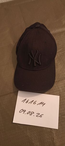 Basecap NY in Schwarz Gr. S-M
