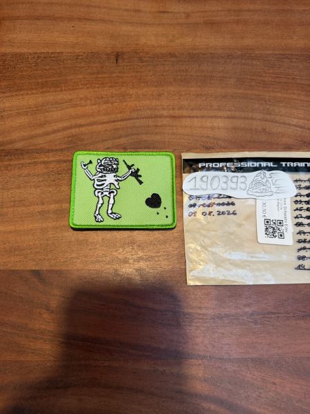 Privateer Group „FROG“ Blackbeard Patch FOG Neu Rare
