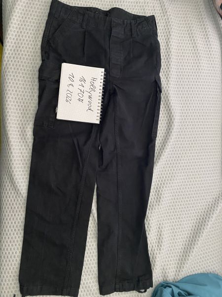 Leo Köhler Bundeswehr Moleskinhosen schwarz Gr. 36/34