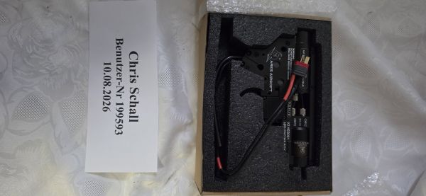 Ares Airsoft HPA HEB-001 Engine Box mit EFCS Conversion Kit V2 für M4 Neu unbenutzt mit T-Din