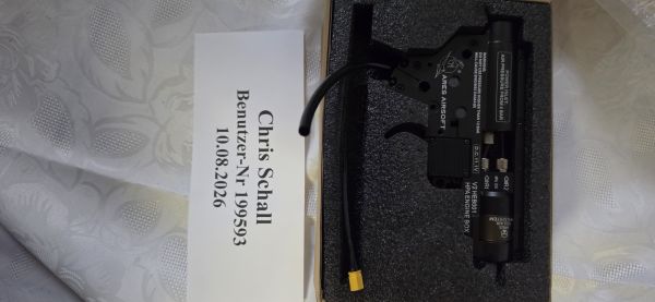 Ares Airsoft HPA HEB-001 Engine Box mit EFCS Conversion Kit V2 für M4 Neu unbenutzt mit mini XT Stecker