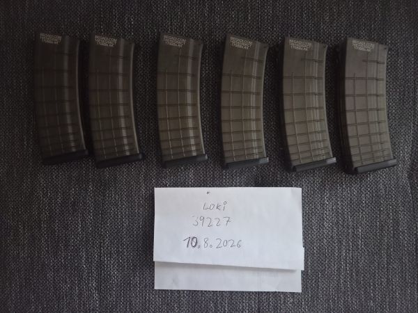 6 Pack Begadi AK47 Midcap -Bulgarian- Magazin (170 BBs) Sogut wie neu !