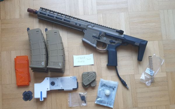 HPA GBBR Frog Engineering Conversion - TM MWS Ghetto Blaster 9 Zoll