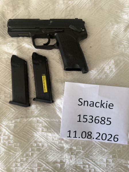 Heckler & Koch - Heckler Koch Airsoft Pistole HK USP 1.0 J GBB Schwarz