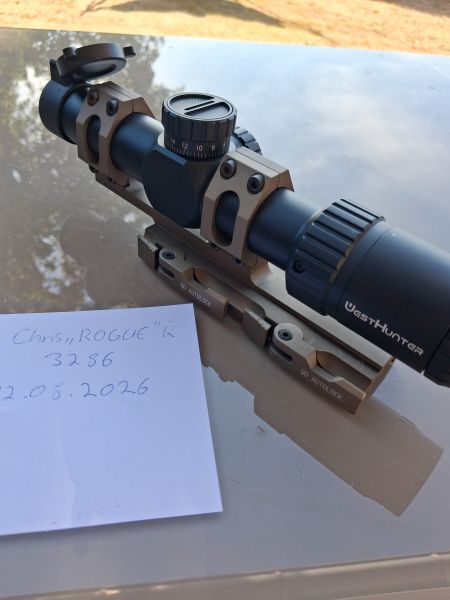 WestHunter Zuelfernrohr mit QuickRelease  1.2-6x24
